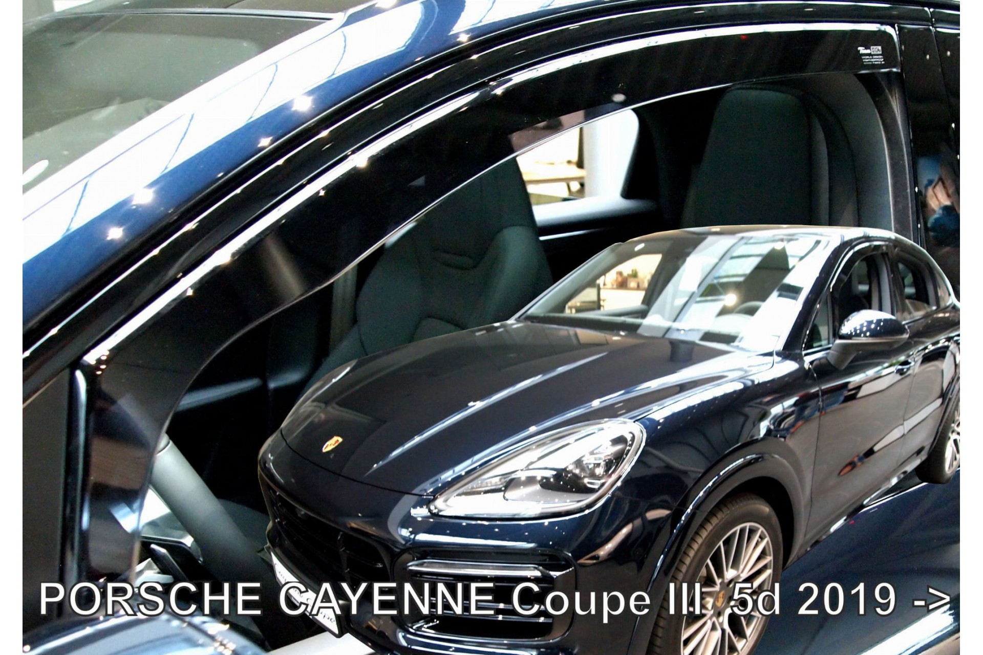 Ανεμοθραύστες HEKO Για PORSCHE CAYENNE COUPE 5D 2019+ (Ζευγάρι / Μπροστινοί)