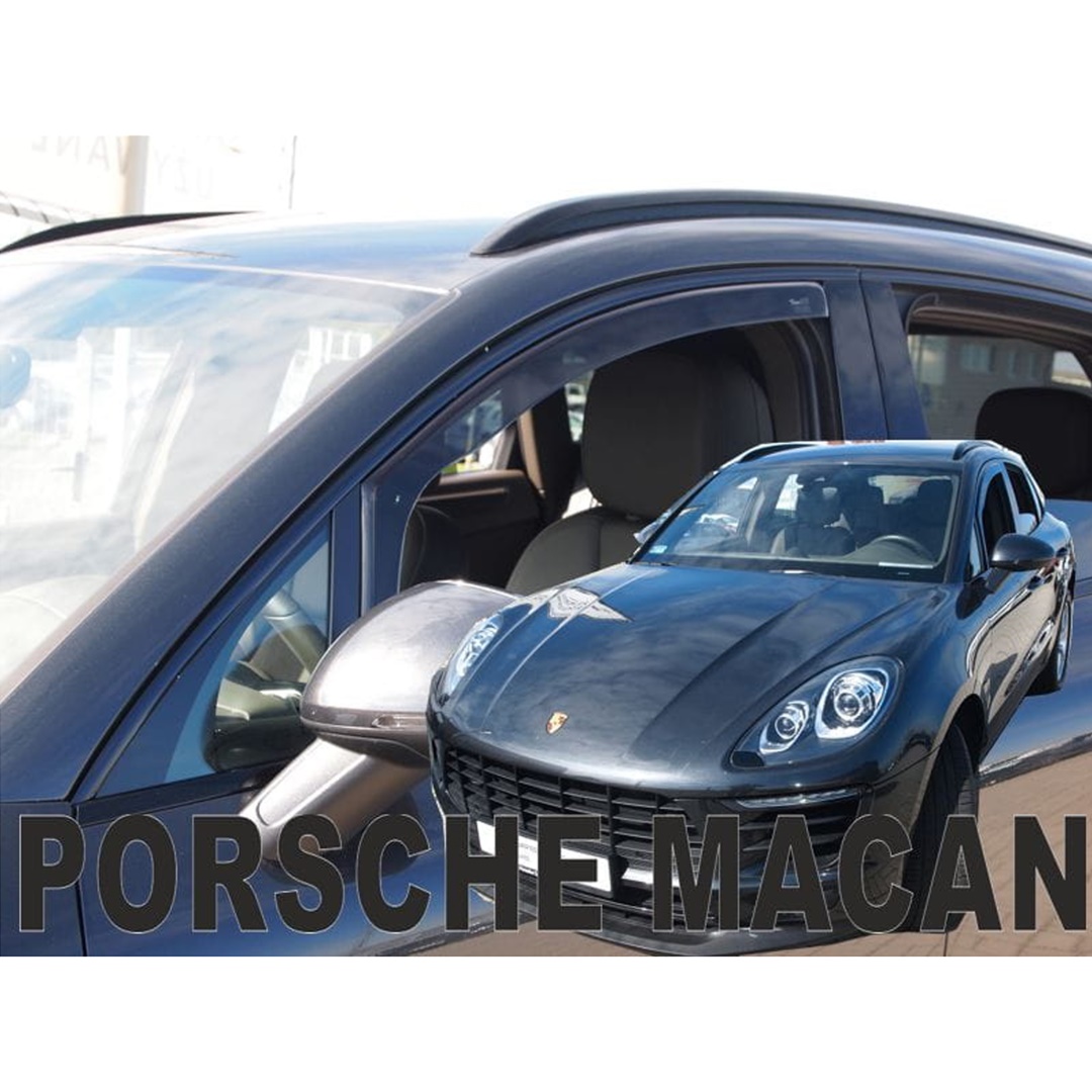 Ανεμοθραύστες HEKO Για PORSCHE MACAN 5D 2013+ (Ζευγάρι / Μπροστινοί)