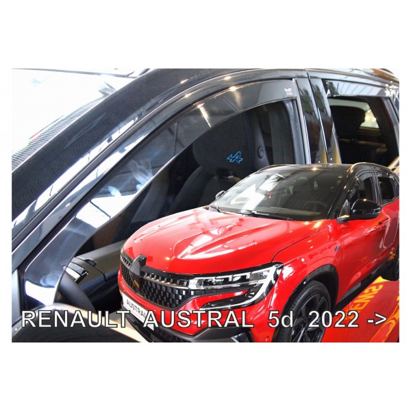 Ανεμοθραύστες HEKO Για RENAULT AUSTRAL 5D 2022+ (Ζευγάρι / Μπροστινοί)