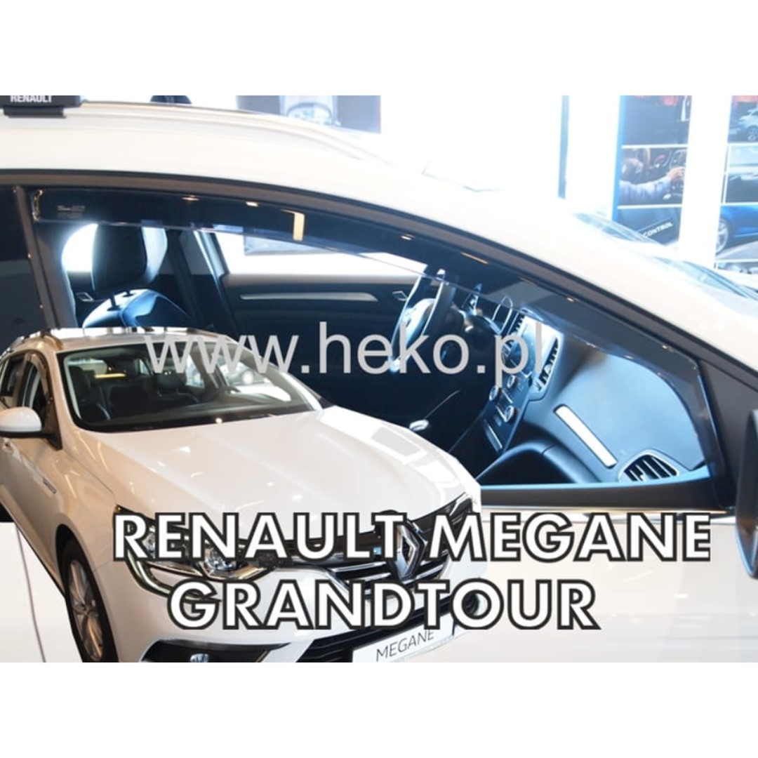 Ανεμοθραύστες HEKO Για RENAULT MEGANE 5D 2016+ (Ζευγάρι / Μπροστινοί)