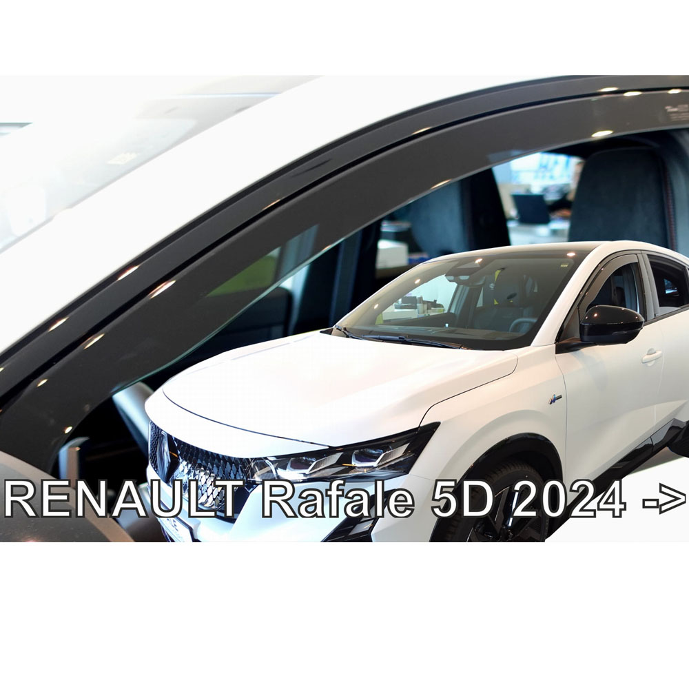 Ανεμοθραύστες HEKO Για RENAULT RAFALE 5D 2024+ (Ζευγάρι / Μπροστινοί)