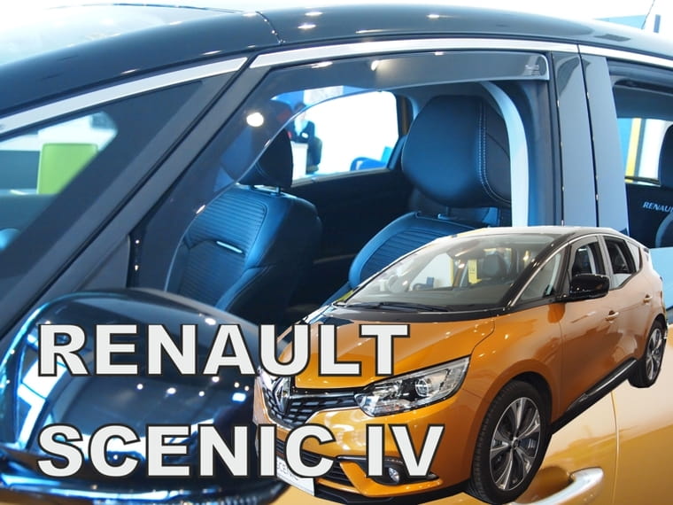 Ανεμοθραύστες HEKO Για RENAULT SCENIC 5D 2017+ / GRAND SCENIC 5D 2017+ (Ζευγάρι / Μπροστινοί)