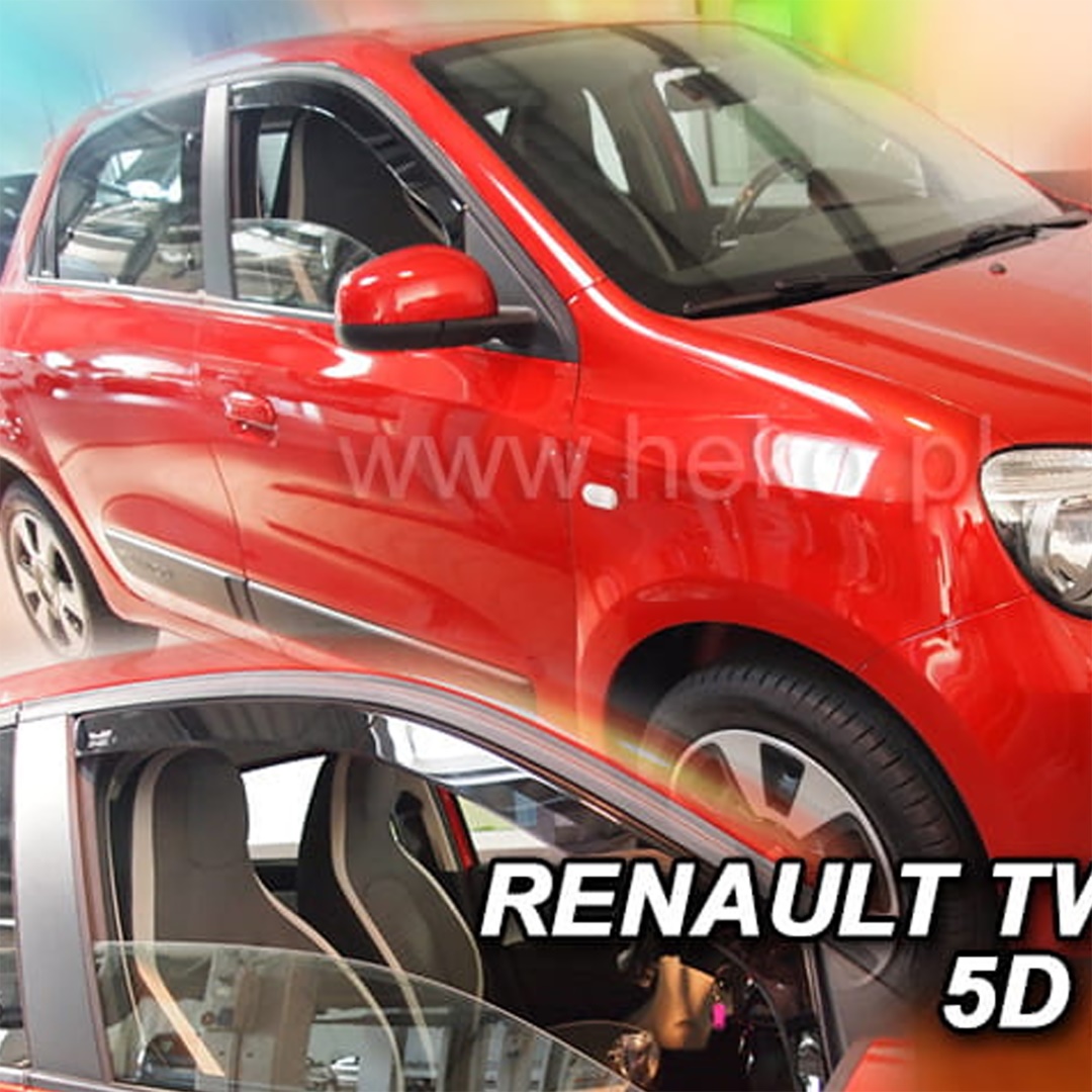 Ανεμοθραύστες HEKO Για RENAULT TWINGO 5D 2014+ (Ζευγάρι / Μπροστινοί)