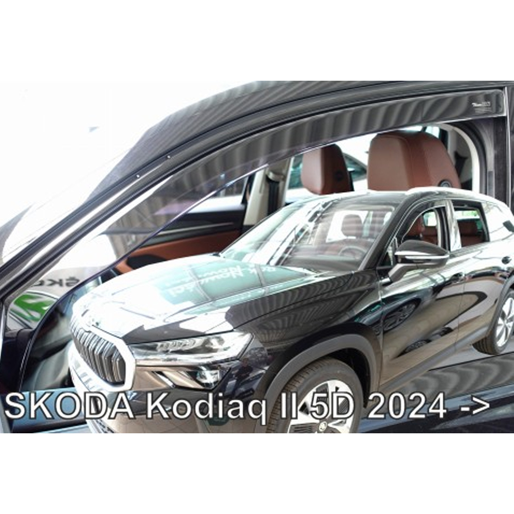 Ανεμοθραύστες HEKO Για SKODA KODIAQ 5D 2024+ (Ζευγάρι / Μπροστινοί)