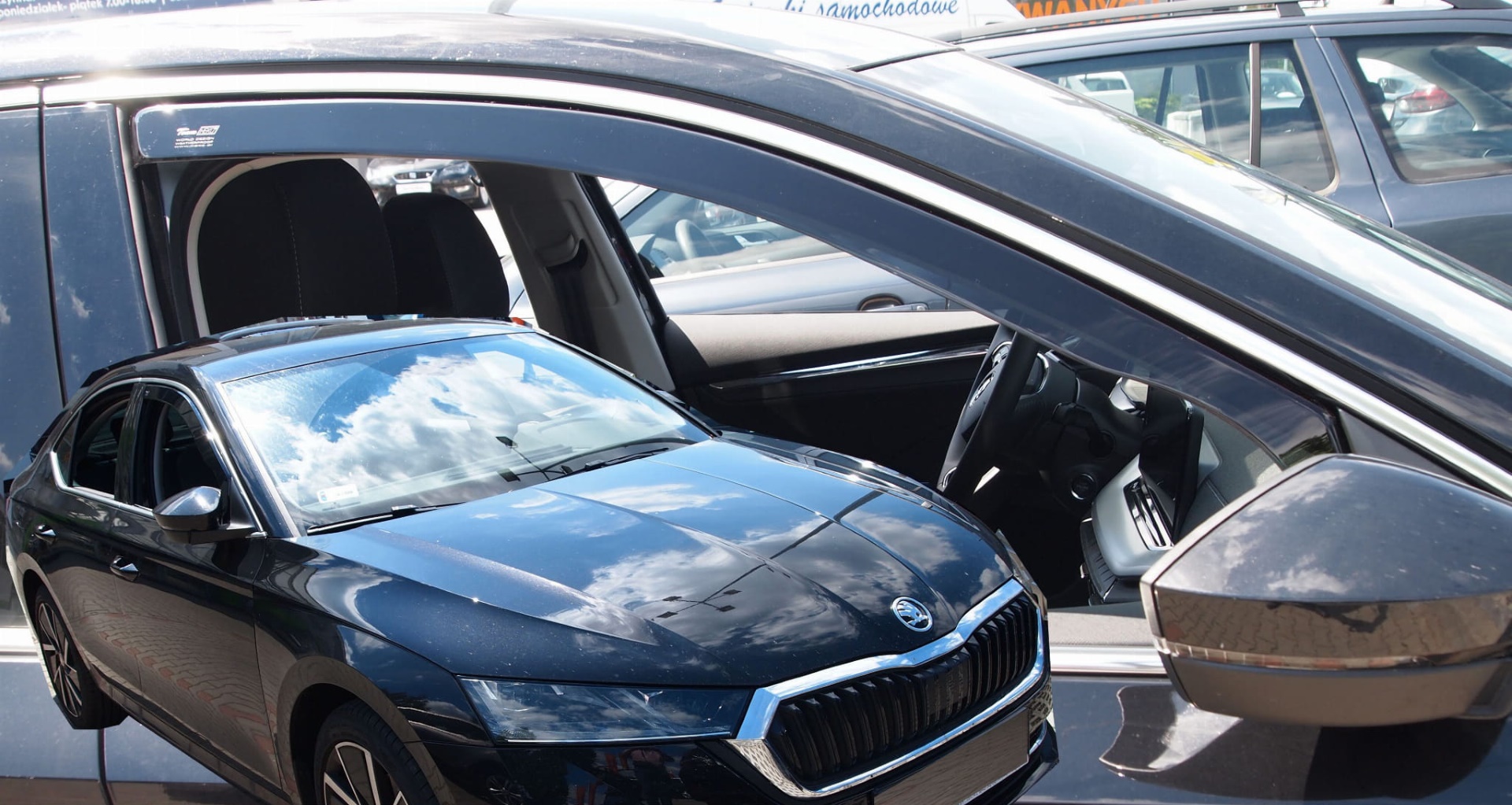 Ανεμοθραύστες HEKO Για SKODA OCTAVIA COMBI / 5D 2020+ (Ζευγάρι / Μπροστινοί)