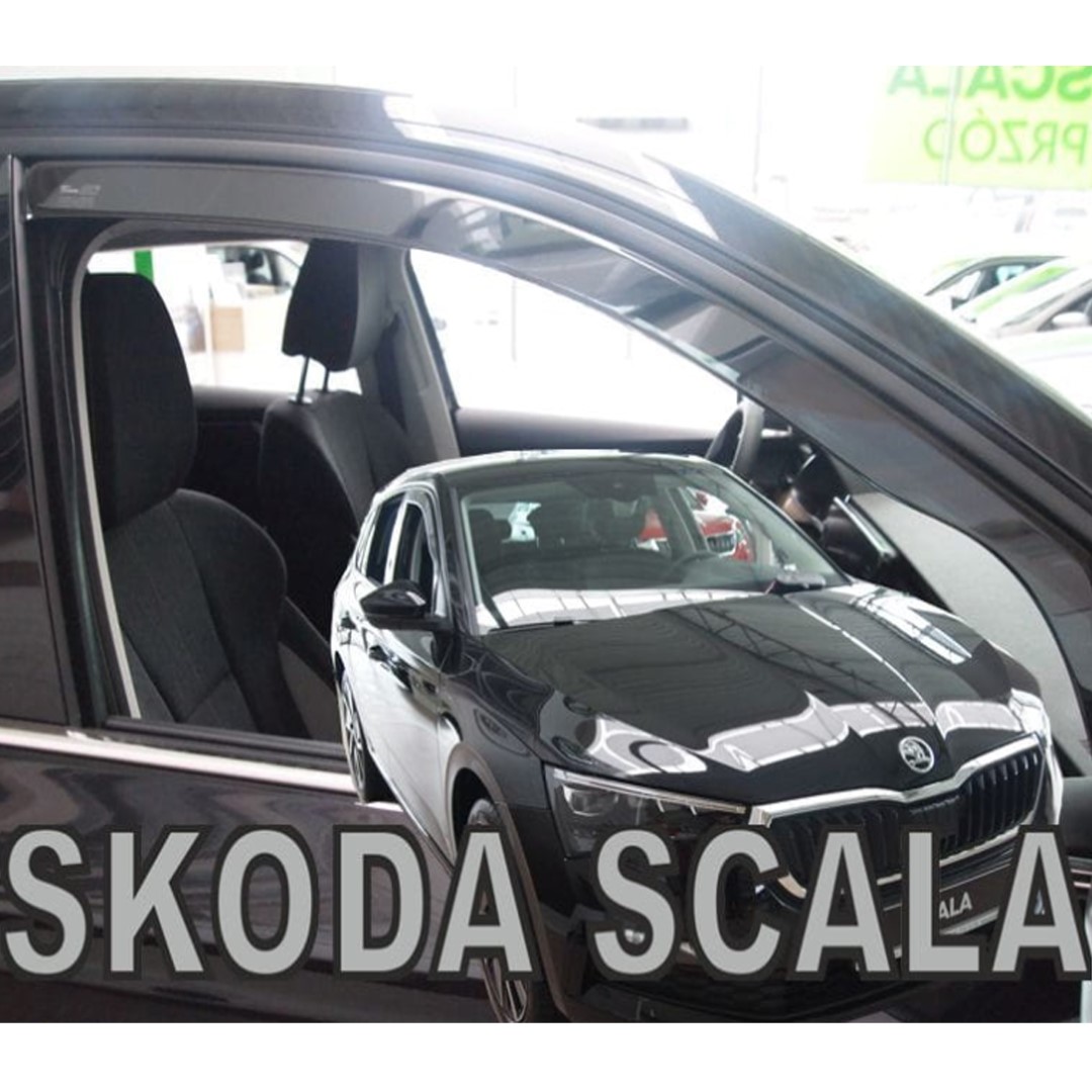 Ανεμοθραύστες HEKO Για SKODA SCALA 5D 2019+ (Ζευγάρι / Μπροστινοί)