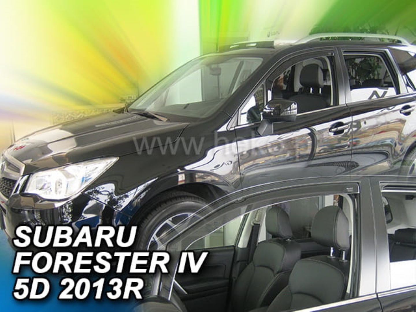 Ανεμοθραύστες HEKO Για SUBARU FORESTER IV 5D 2013-2018 (Ζευγάρι / Μπροστινοί)