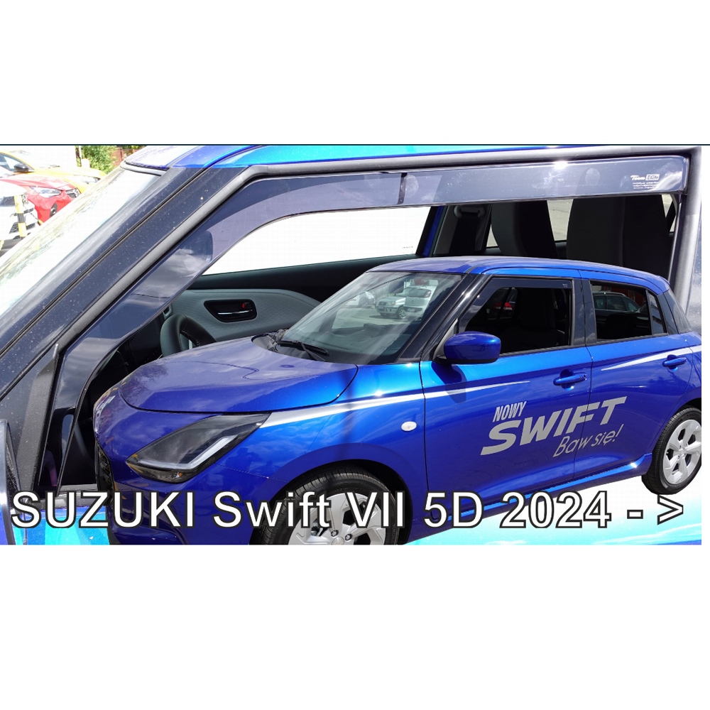 Ανεμοθραύστες HEKO Για SUZUKI SWIFT 5D 2024+ (Ζευγάρι / Μπροστινοί)