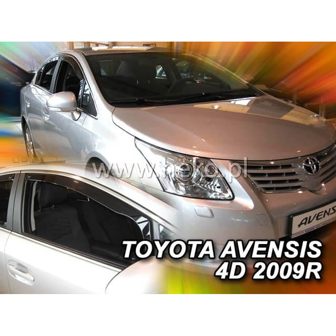 Ανεμοθραύστες HEKO Για TOYOTA AVENSIS 4D / 5D 2009+ (Ζευγάρι / Μπροστινοί)
