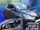 Ανεμοθραύστες HEKO Για TOYOTA AYGO 3D 2014+ (Ζευγάρι / Μπροστινοί)