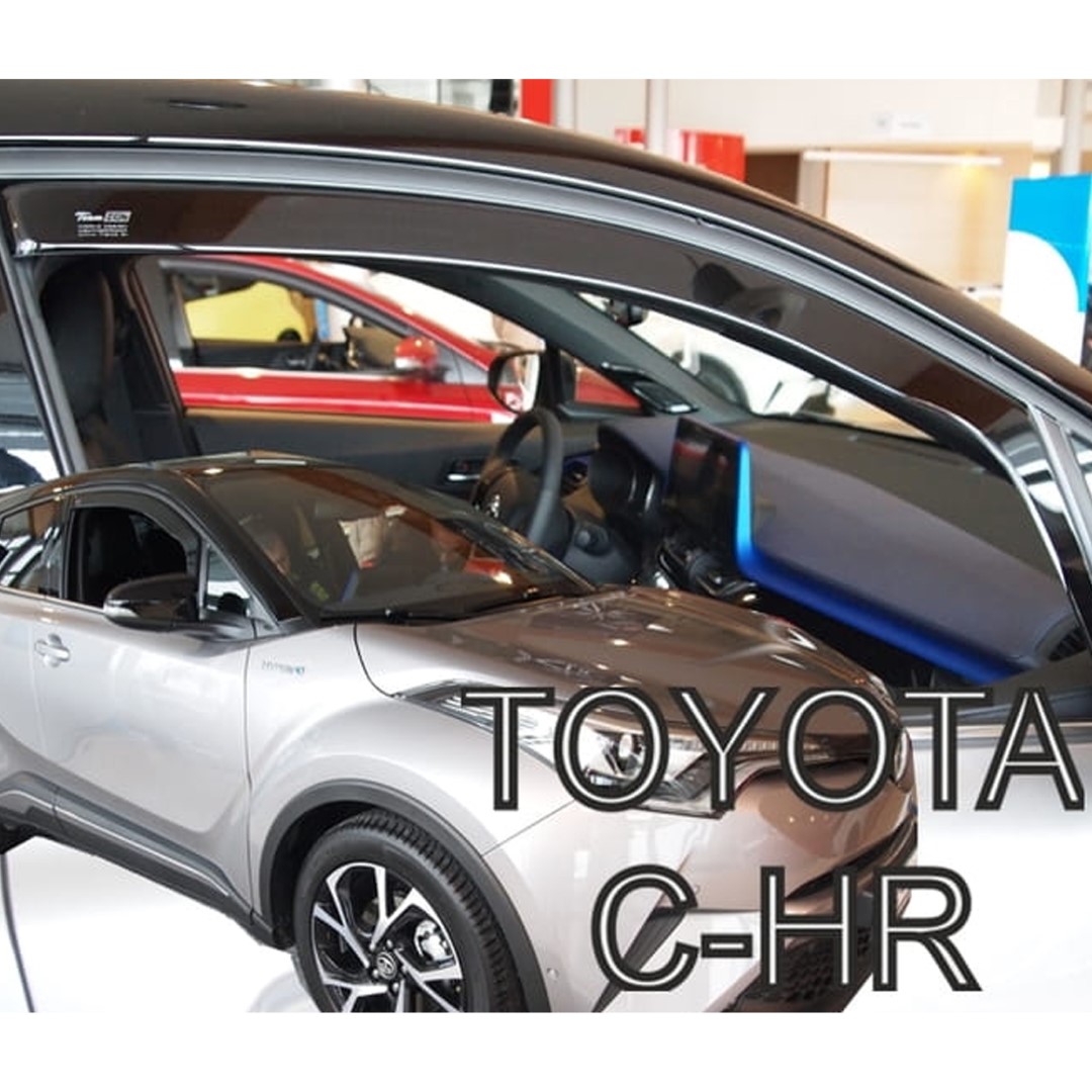 Ανεμοθραύστες HEKO Για TOYOTA C-HR 5D 2016+ (Ζευγάρι / Μπροστινοί)