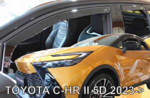 Ανεμοθραύστες HEKO Για TOYOTA C-HR 5D 2023+ (Ζευγάρι / Μπροστινοί)