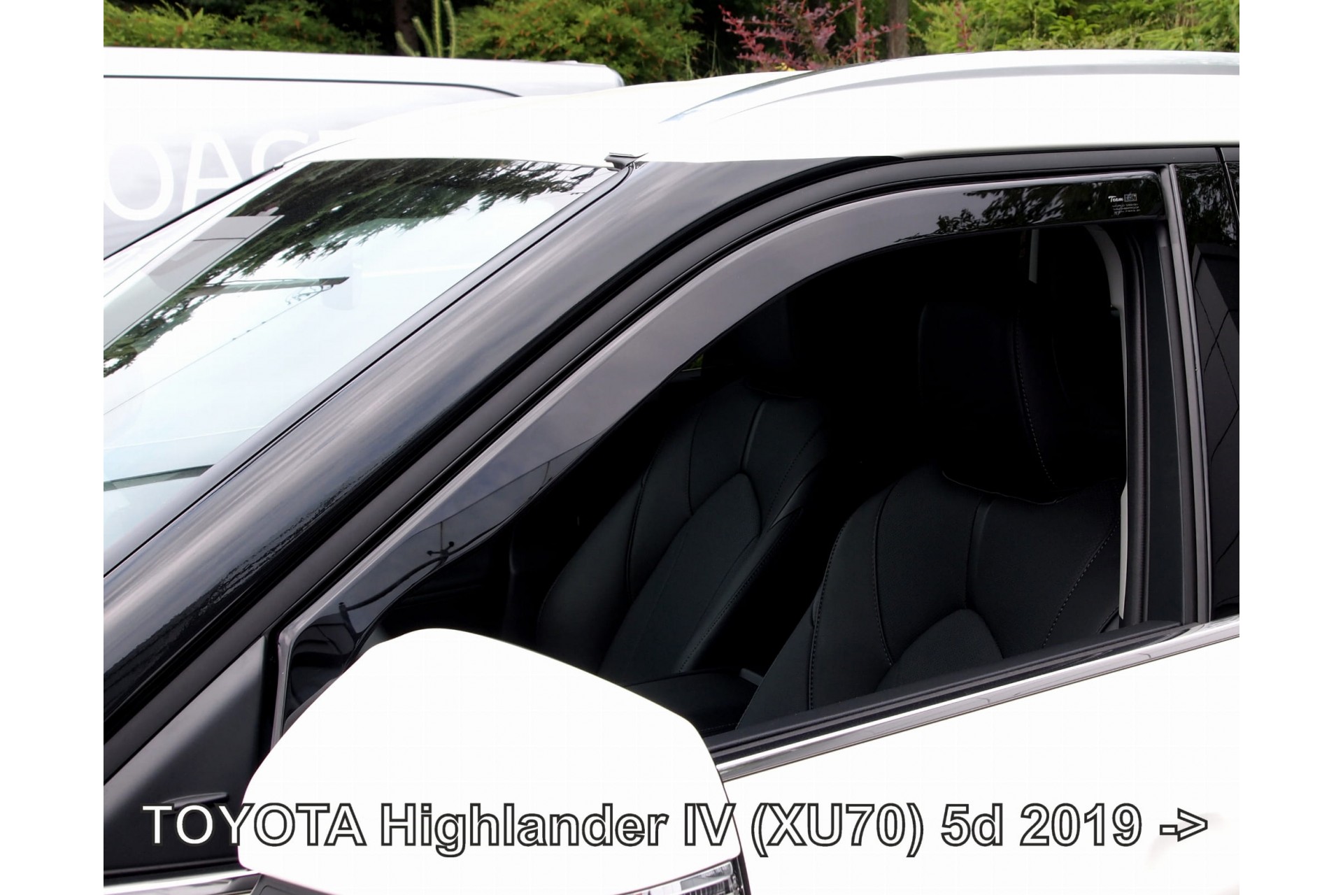 Ανεμοθραύστες HEKO Για TOYOTA HIGHLANDER (XU70) 5D 2019+ (Ζευγάρι / Μπροστινοί)