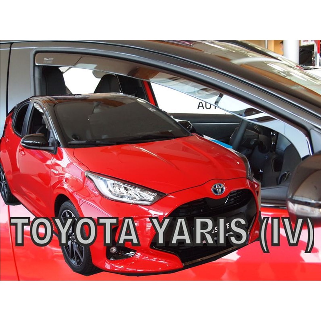 Ανεμοθραύστες HEKO Για TOYOTA YARIS 5D 2019+ / MAZDA 2 2022+ (Ζευγάρι / Μπροστινοί)