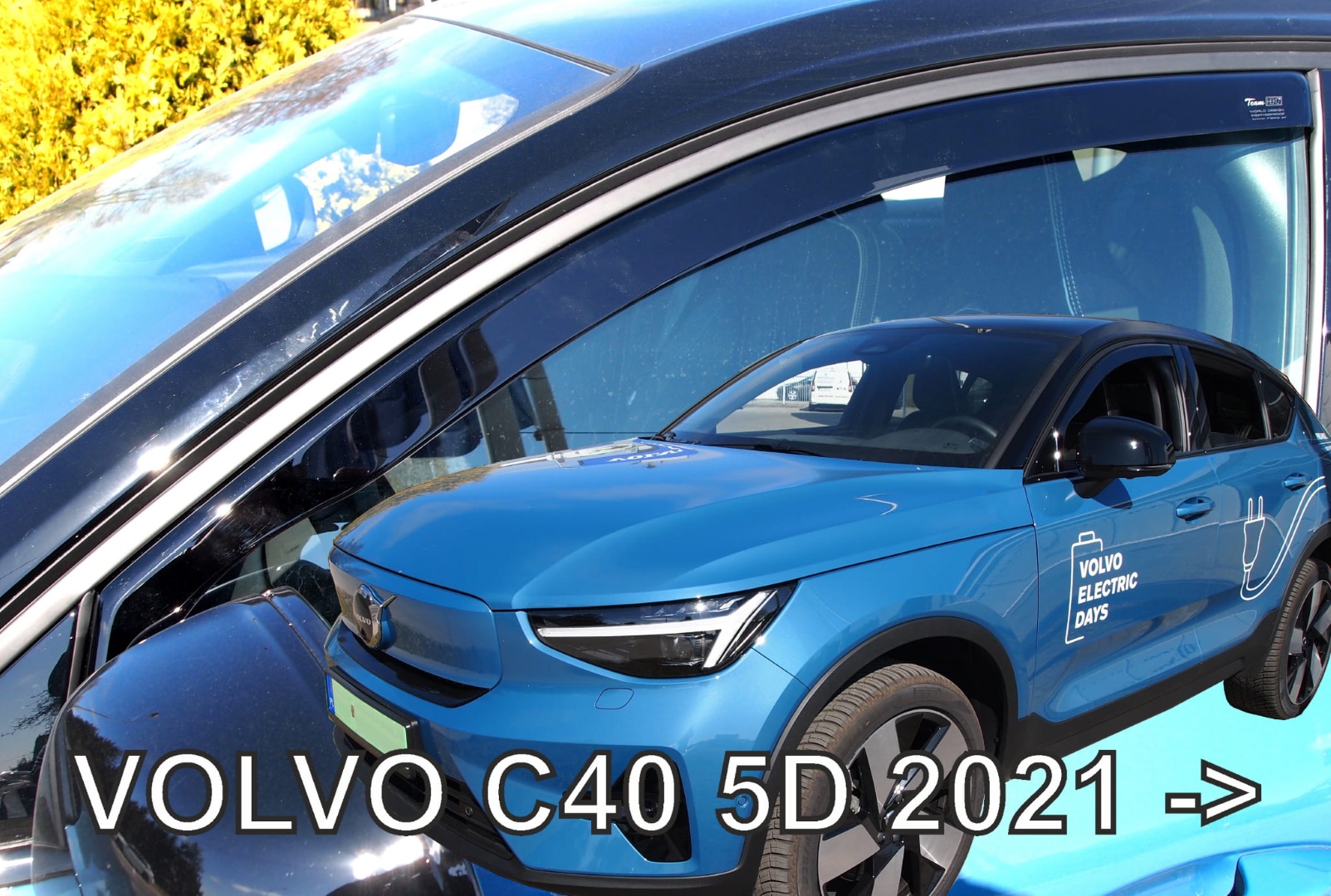 Ανεμοθραύστες HEKO Για VOLVO C40 5D 2021+ (Ζευγάρι / Μπροστινοί)