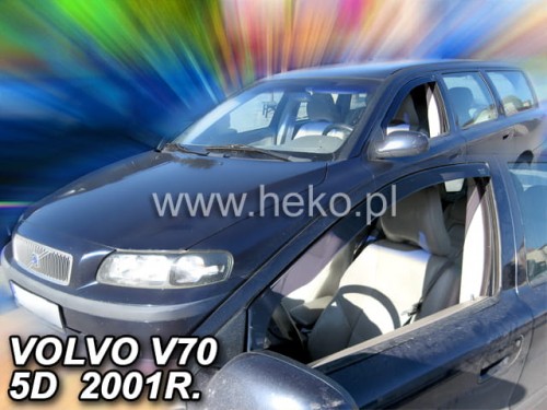Ανεμοθραύστες HEKO Για VOLVO V70 5D 2000+ COMBI / VOLVO XC70 5D 2000-2007 (Ζευγάρι / Μπροστινοί)