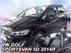 Ανεμοθραύστες HEKO Για VW GOLF SPORTSVAN 5D 2014-2020 (Ζευγάρι / Μπροστινοί)