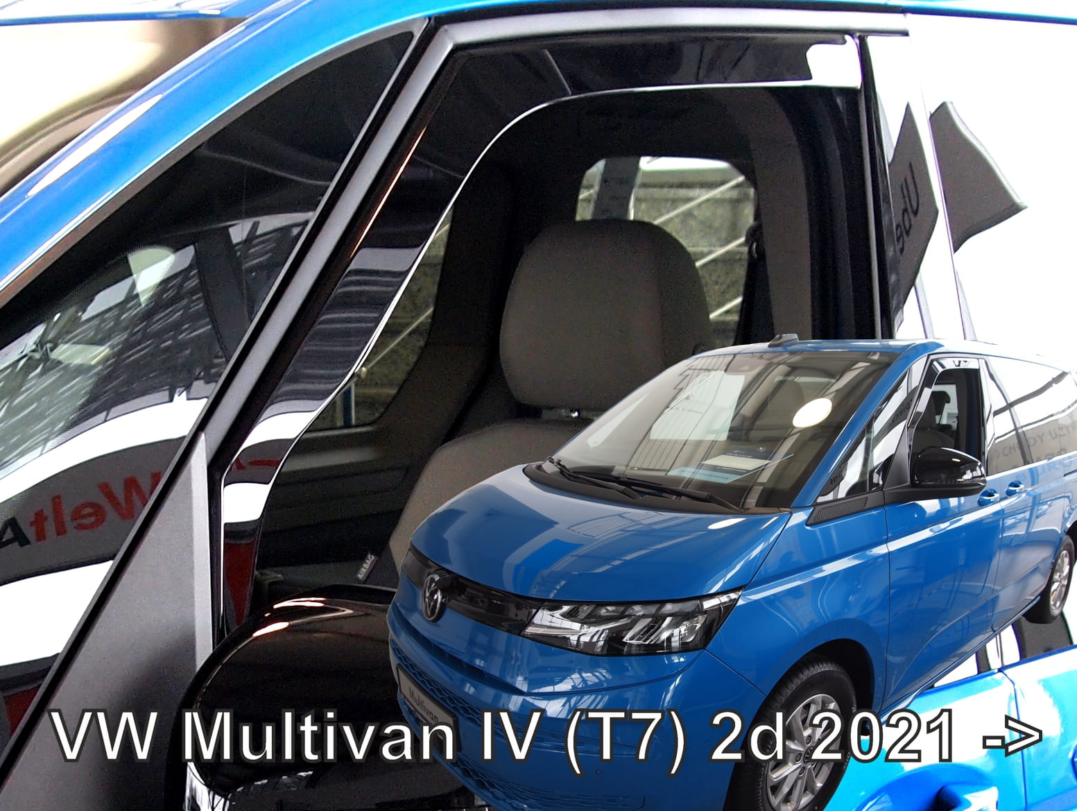 Ανεμοθραύστες HEKO Για VW MULTIVAN T7 2D 2021+ (Ζευγάρι / Μπροστινοί)