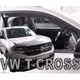 Ανεμοθραύστες HEKO Για VW T-CROSS 5D 2019+ (Ζευγάρι / Μπροστινοί)
