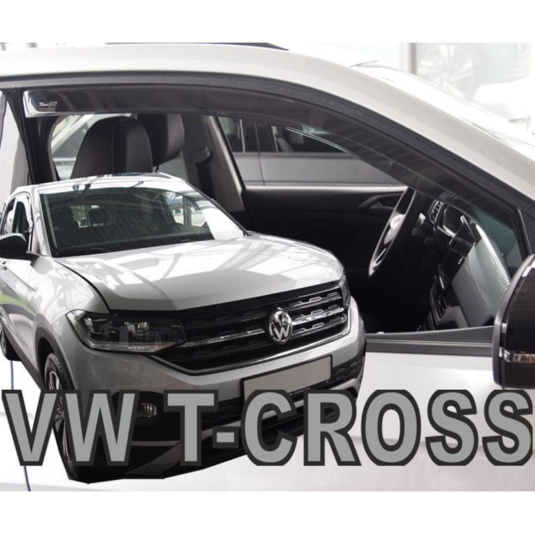 Ανεμοθραύστες HEKO Για VW T-CROSS 5D 2019+ (Ζευγάρι / Μπροστινοί)