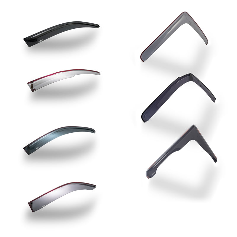 Σετ Ανεμοθραύστες PERFLEX Για TOYOTA HILUX CIFT KABIN (VIGO) 2007 - 2015