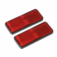 Αντανακλαστικά Παραλληλόγραμμα LAMPA Euro-Norm (Κόκκινο/90mm x 35mm)