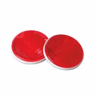 Αντανακλαστικά Στρογγυλά LAMPA Euro-Norm (Κόκκινο/Ø 65 mm)