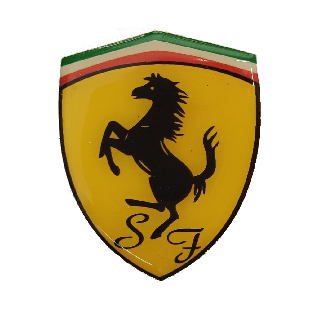 Αυτοκόλλητο 3D Ferrari