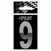 Αυτοκόλλητο Αριθμός 3D PILOT TYPE-5 "9" (56mm)