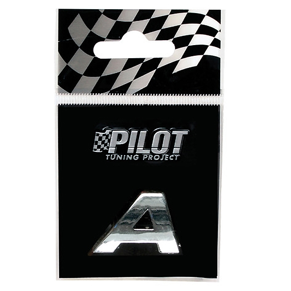Αυτοκόλλητο Γράμμα 3D PILOT TYPE-1 "Α" (18mm)