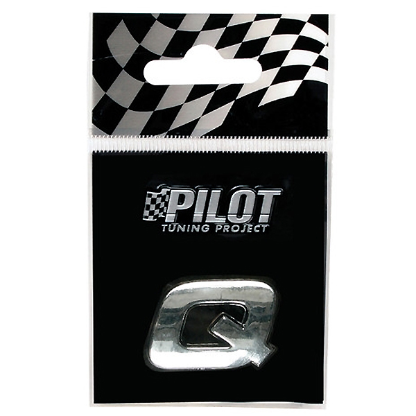 Αυτοκόλλητο Γράμμα 3D PILOT TYPE-1 "Q" (18mm)