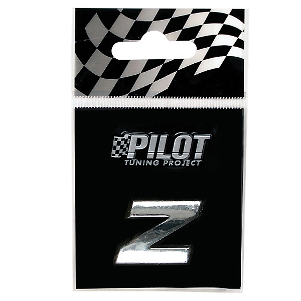 Αυτοκόλλητο Γράμμα 3D PILOT TYPE-1 "Z" (18mm)