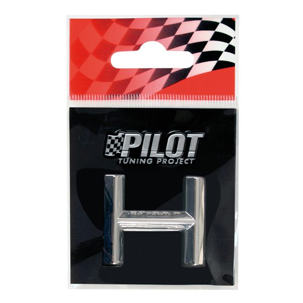 Αυτοκόλλητο Γράμμα 3D PILOT TYPE-2 "H" (26mm)