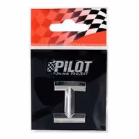 Αυτοκόλλητο Γράμμα 3D PILOT TYPE-2 "I" (26mm)