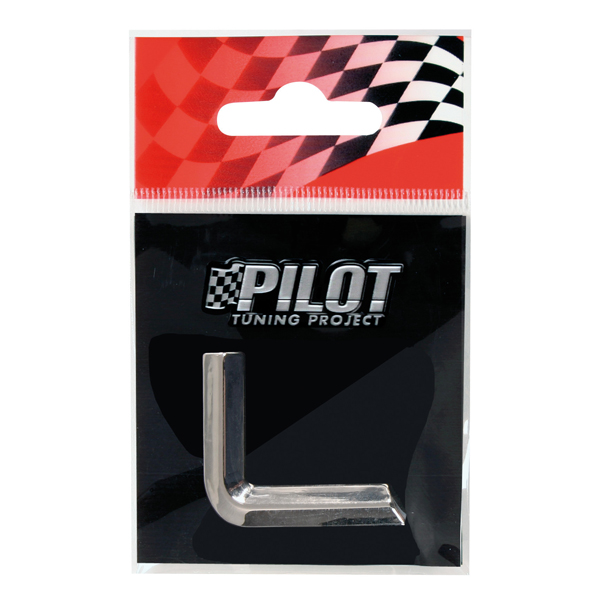 Αυτοκόλλητο Γράμμα 3D PILOT TYPE-2 "L" (26mm)