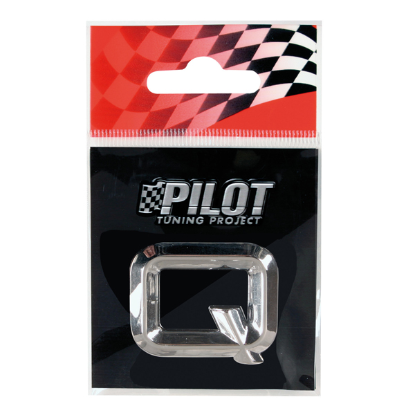 Αυτοκόλλητο Γράμμα 3D PILOT TYPE-2 "Q" (26mm)