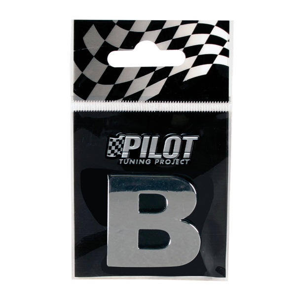 Αυτοκόλλητο Γράμμα 3D PILOT TYPE-3 "B" (28mm)
