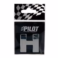Αυτοκόλλητο Γράμμα 3D PILOT TYPE-3 "H" (28mm)