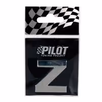 Αυτοκόλλητο Γράμμα 3D PILOT TYPE-3 "Z" (28mm)