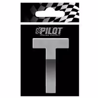 Αυτοκόλλητο Γράμμα 3D PILOT TYPE-4 "T" (70mm)