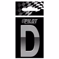 Αυτοκόλλητο Γράμμα 3D PILOT TYPE-5 "D" (56mm)