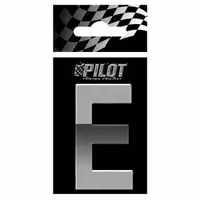 Αυτοκόλλητο Γράμμα 3D PILOT TYPE-5 "E" (56mm)