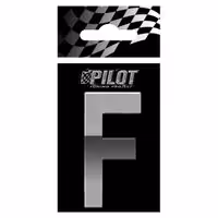 Αυτοκόλλητο Γράμμα 3D PILOT TYPE-5 "F" (56mm)