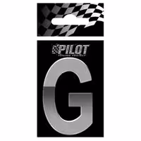 Αυτοκόλλητο Γράμμα 3D PILOT TYPE-5 "G" (56mm)