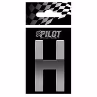 Αυτοκόλλητο Γράμμα 3D PILOT TYPE-5 "H" (56mm)