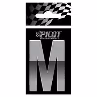 Αυτοκόλλητο Γράμμα 3D PILOT TYPE-5 "M" (56mm)