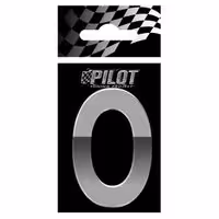 Αυτοκόλλητο Γράμμα 3D PILOT TYPE-5 "O" (56mm)