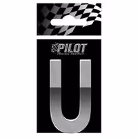 Αυτοκόλλητο Γράμμα 3D PILOT TYPE-5 "U" (56mm)