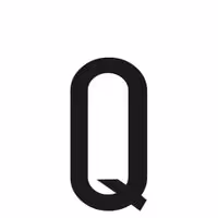 Αυτοκόλλητο Γράμμα Πινακίδων LAMPA "Q" (30mm x 60mm)