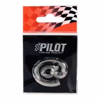 Αυτοκόλλητο Σύμβολο 3D PILOT TYPE-2 "@" (26mm)